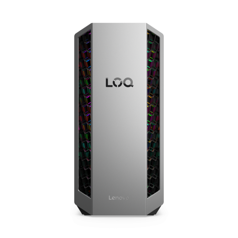 Desktop Gaming Lenovo LOQ Tower 26ADR10 cu procesor AMD Ryzen 7 8745HX pana la 5.1 GHz