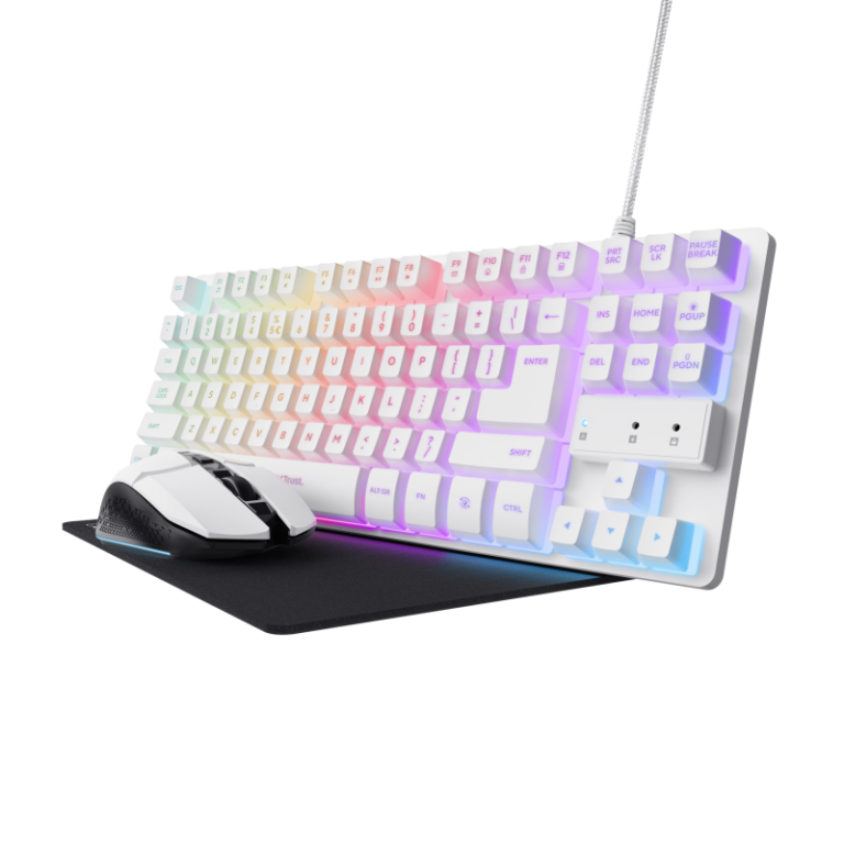 Tastatura Mecanica Gaming Trust GXT 794W 3-in-1 Gaming Bundle