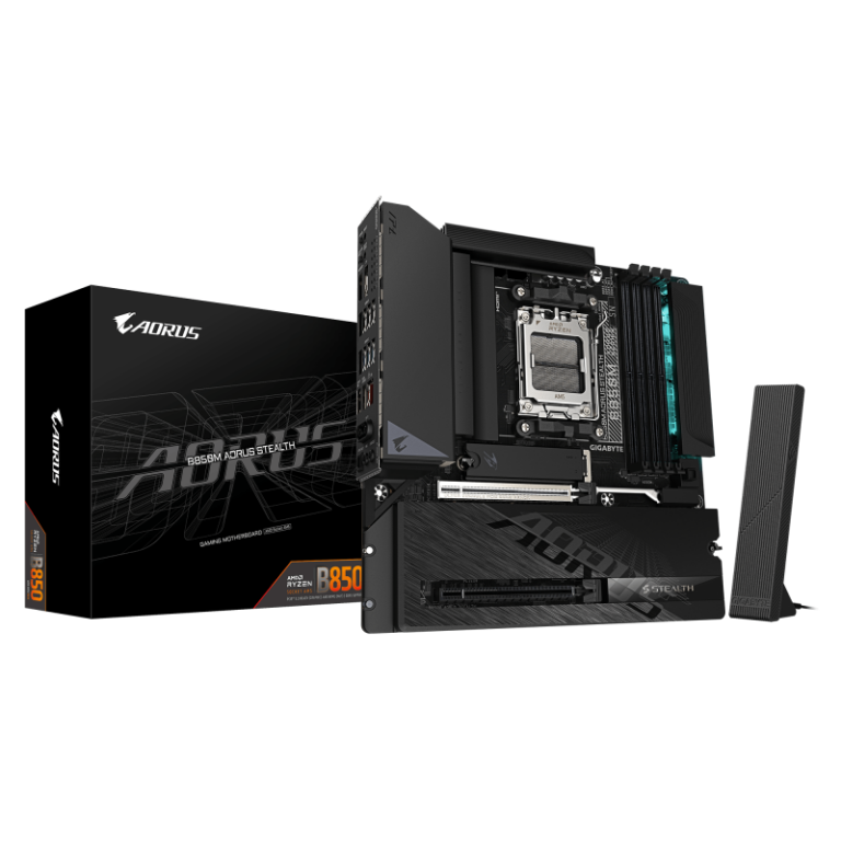 Placa de baza Gigabyte B850M AORUS STEALTH