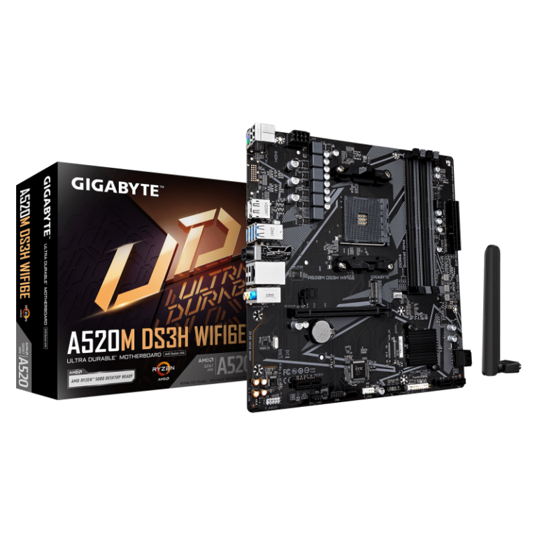 Placa de baza Gigabyte A520M DS3H WIFI6E