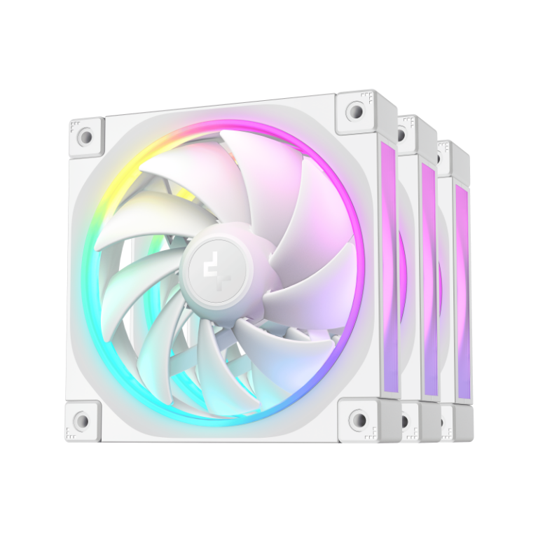 Ventilator Carcasa DEEPCOOL FL12 WH-3 in 1