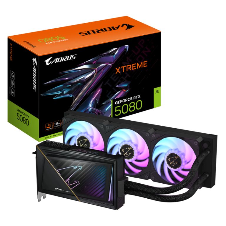 Placa video Gigabyte AORUS GEFORCE RTX 5080 XTREME WATERFORCE