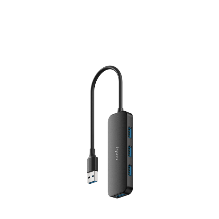 Hub USB CUDY UH40A USB-A