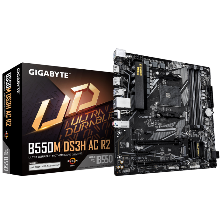 Placa de baza Gigabyte B550M DS3H AC R2