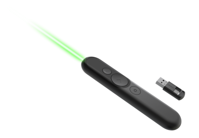 Lenovo Laser Rechargeable Presentation Remote; Weight: 46g; Connectivity: 2.4GHz