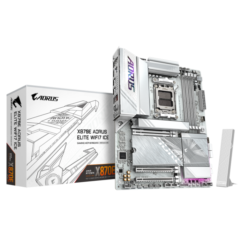 Placa de baza Gigabyte X870E AORUS ELITE WIFI7 ICE
