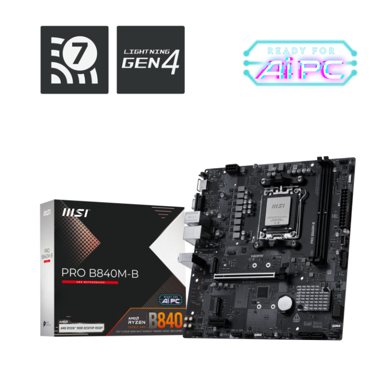 Placa de baza MSI PRO B840M-B