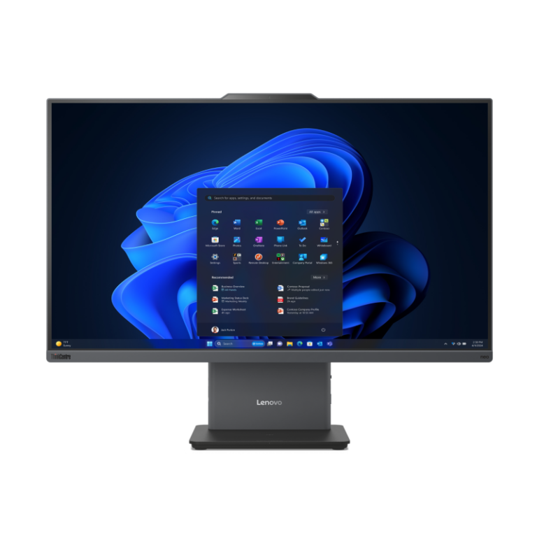 All-in-One Business Lenovo ThinkCentre neo 50a 27 Gen 6 LNL cu procesor Intel Core Ultra 5 226V pana la 4.5 GHz