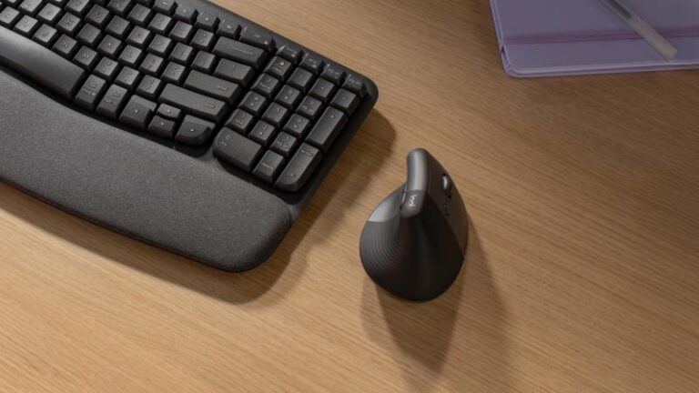 Mouse Wireless Logitech Lift Vertical Ergonomic Mouse