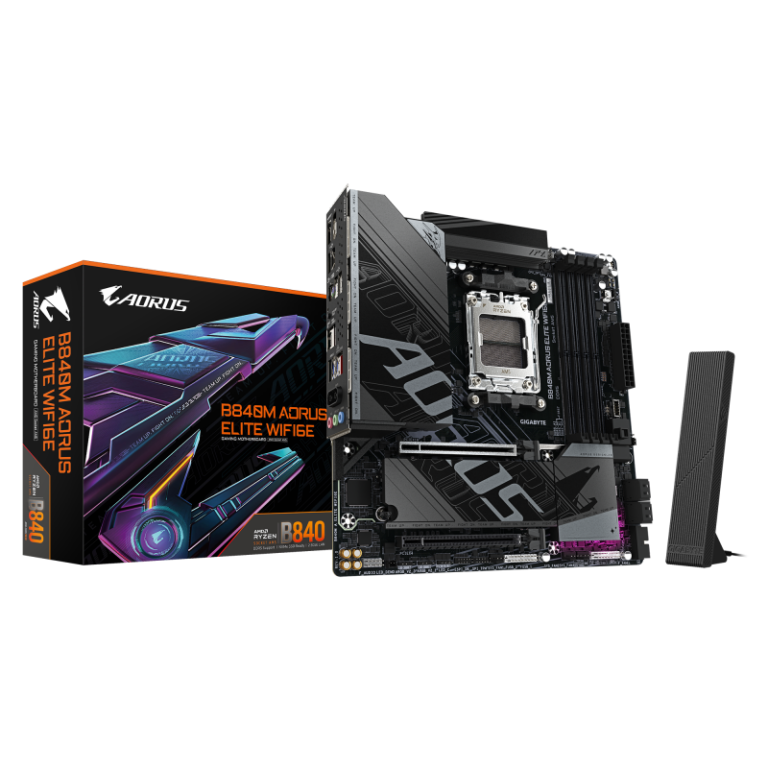 Placa de baza Gigabyte B840M AORUS ELITE WIFI6E