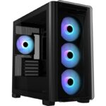 Carcasa ASUS A23 PLUS TG ARGB BLACK