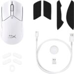 Mouse Gaming Wireless HyperX Pulsefire Haste 2 Core Wireless, 3600 DPI, Alb - imagine 5