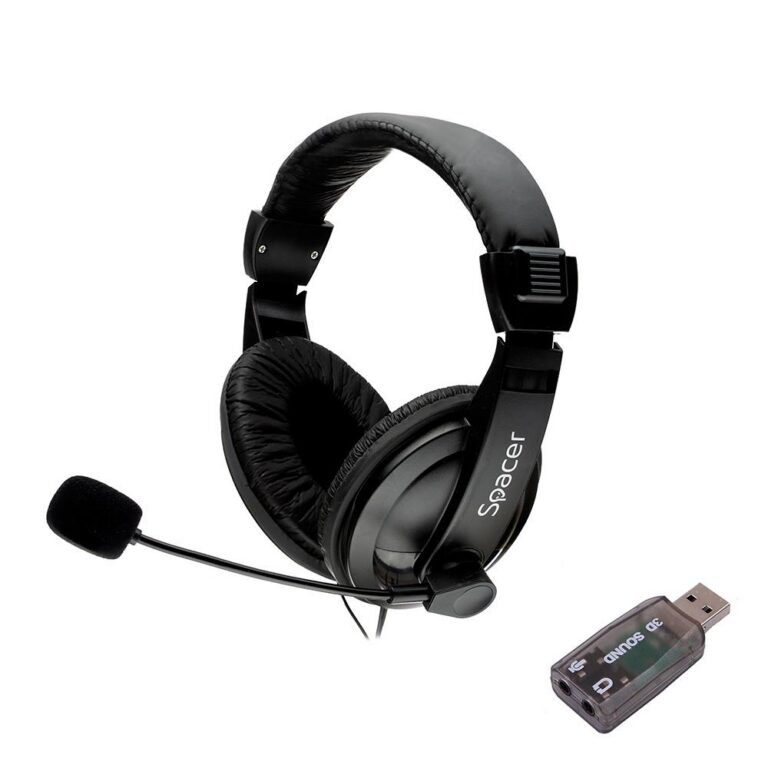 Casti Head-band SPACER SPK-222-USB