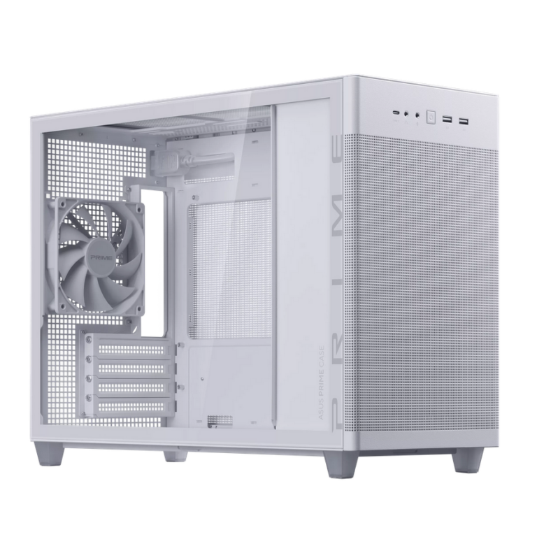 Carcasa ASUS AP201 PRIME CASE TG WHITE