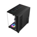 Carcasa 1STPLAYER Gaming MV8 Cube Tower NEGRU - imagine 5