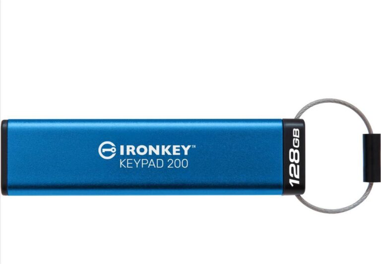 Memorie USB Kingston IronKey Keypad 200 128GB