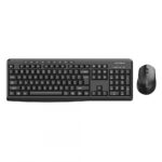 Kit tastatură și mouse wireless 2.4G Tastatură: cu rând independent de taste multimedia * Mod: 2.4G * Număr taste: 104 + 9 taste rapide * Material: ABS * Culoare: Negru * Chipset: Huntersun * Aspect: Orice aspect disponibil * Tip interfață: USB * Dimensiune: 442*152*25mm ; 440g * Baterie: 1*AAA (nu