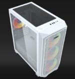 Carcasa Aqirys Wezen Midi Tower White RGB - imagine 3