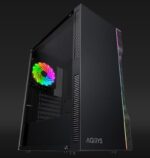 Carcasa AQYRIS ELECTRA Mid Tower ARGB NEGRU
