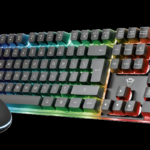 Kit Wired tastatura si mouse Trust GXT 838 Azor