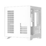 Carcasa 1STPLAYER MV5-TP-WH, RGB, Cube Tower, White - imagine 5