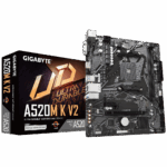 Placa de baza Gigabyte A520M K V2