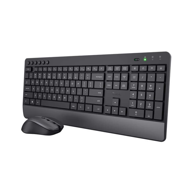 Kit Wireless tastatura si mouse TRUST Trezo