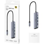 Hub USB CUDY 5-IN-1 USB Hub