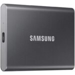SSD Extern Samsung T7  2TB  Titan Gray  USB 3.2 tip C