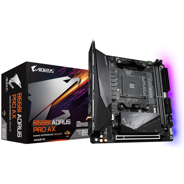 Placa de baza Gigabyte B550I AORUS PRO AX