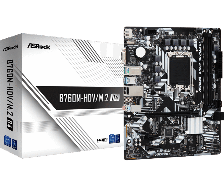 Placa de baza Asrock B760M-HDV/M.2 DDR4