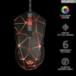 Mouse cu fir Trust GXT 133 Locx Illuminated Gaming Mouse - imagine 2