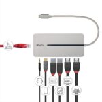 Hub USB LINDY DST-Mx Duo