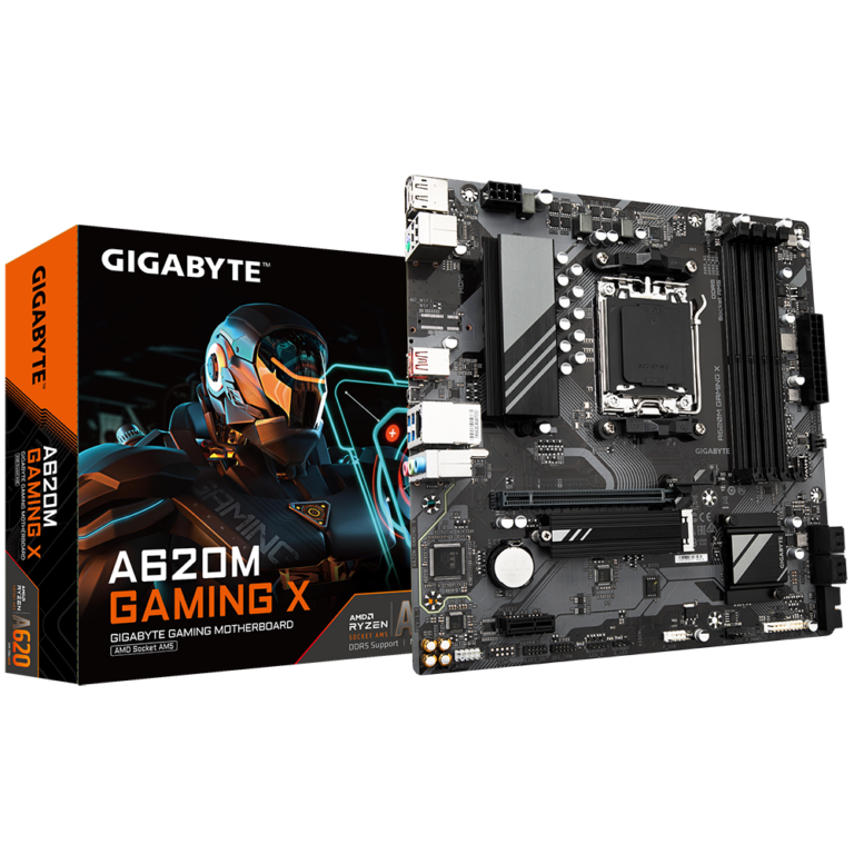 Placa de baza Gigabyte A620M GAMING X
