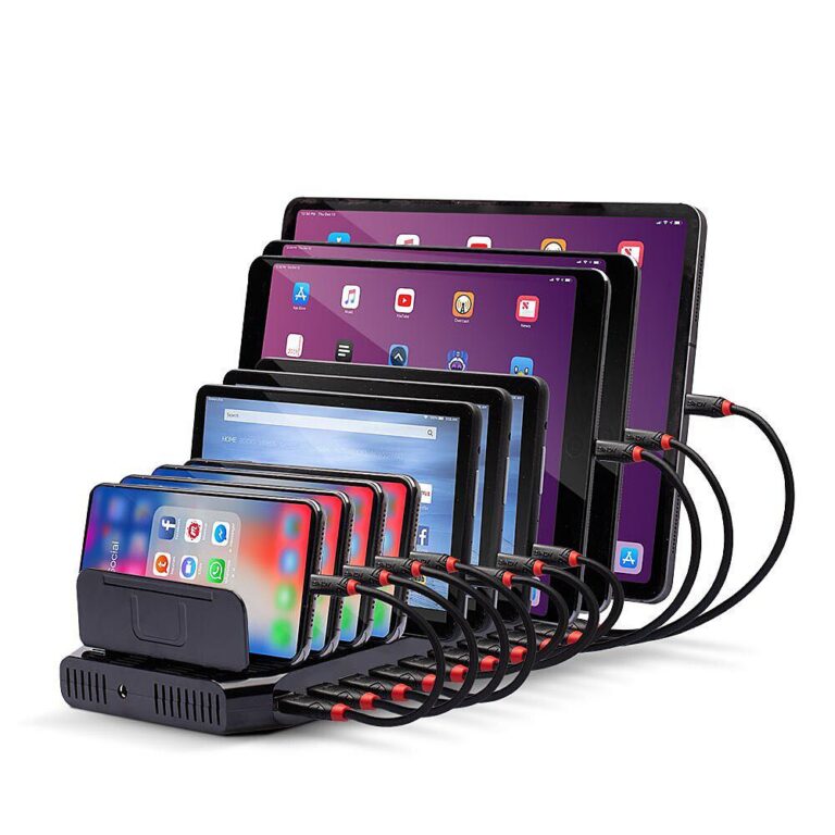 Hub USB LINDY 96W 10 Port USB Charging Station USB-A