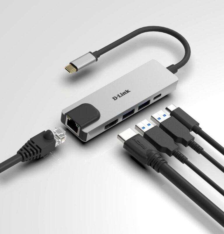 Hub USB D-LINK DUB-M520