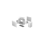 Carcasa ASUS Prime AP201 MicroATX, Mini Tower, White - imagine 4
