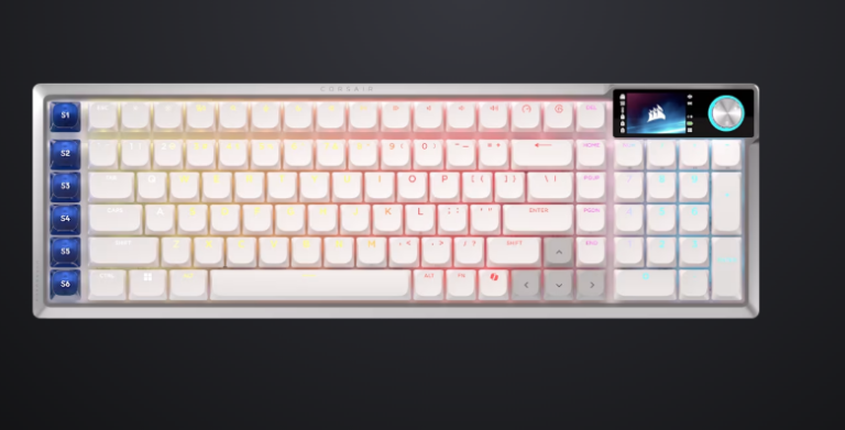 Tastatura Mecanica Gaming Corsair VANGUARD AIR 99 WH