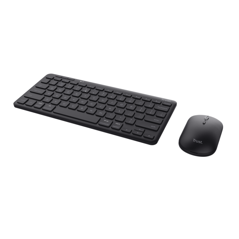 Kit Wireless tastatura si mouse Trust Lyra