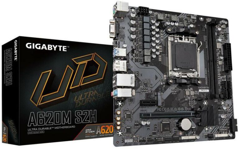 Placa de baza Gigabyte A620M S2H