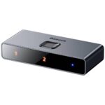 Switch video Baseus Matrix, HDMI bidirectional &ndash; 2x HDMI 4K / 30 Hz, gri - imagine 4