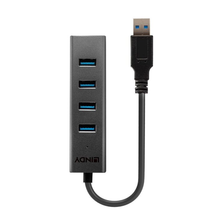 Hub USB Lindy 4 Port USB 3.0 Hub