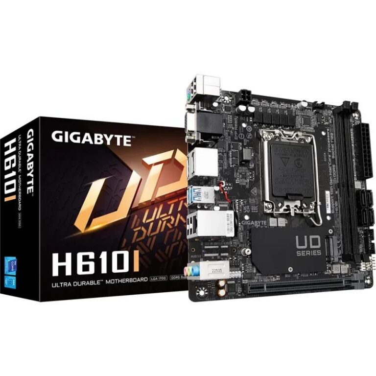 Placa de baza Gigabyte H610I