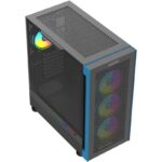 Carcasa AQIRYS Sargas, RGB, Mid Tower, Black - imagine 5