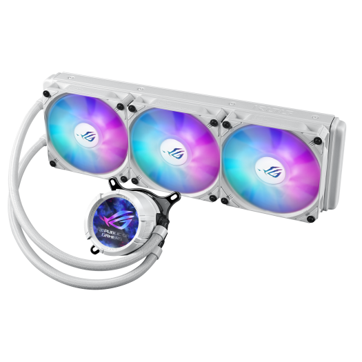 Cooler Procesor ASUS ROG Strix LC III 360 ARGB White Edition
