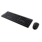 Kit Wireless tastatura si mouse TRUST Primo, taste numerice, Negru - imagine 4