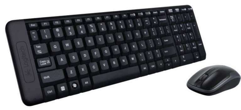Kit Wireless tastatura si mouse Logitech MK220