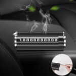 Lemontti display auto numar parcare, se lipeste pe bordul masinii printr-un adeziv puternic. - imagine 3