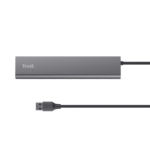 Hub USB TRUST Halyx USB-A, 7 porturi, Gri - imagine 4