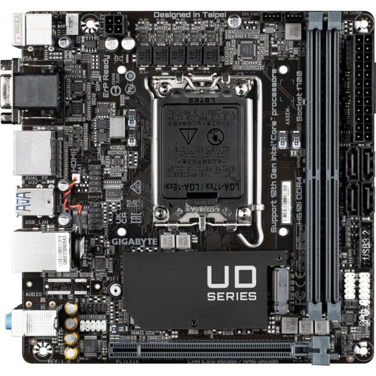 Placa de baza Gigabyte H610I